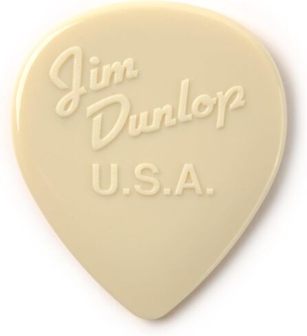 Peter Frampton Vintage Jazz Teardrop Pick - White - 24 Pack in Saudi Arabia