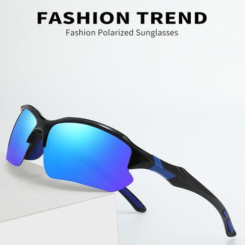 Sports Sunglasses for Men & Women - UV400 Protection, Night Driving, Cycling, Running, Outdoor Activities in Saudi Arabia