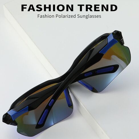 Sports Sunglasses for Men & Women - UV400 Protection, Night Driving, Cycling, Running, Outdoor Activities in Saudi Arabia