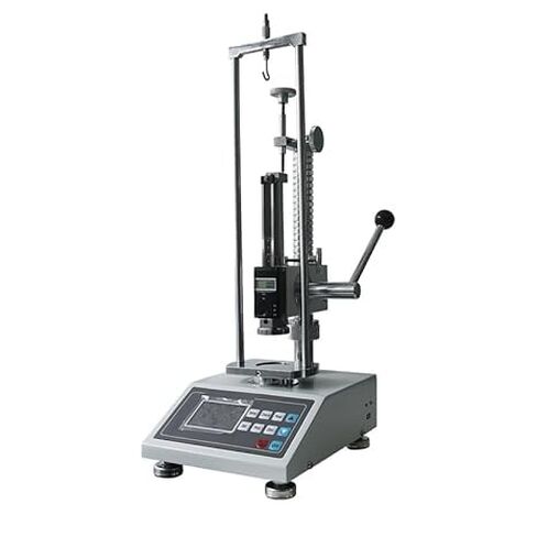 جهاز اختبار التوتر والضغط من اختبار الربيع الرقمي مع الحد الأقصى للاختبار تحميل 500N/ 50 كجم/ 110 رطل واجهة USB واجهة 3 وحدات التبديل N و LB و KG 99 مجموعة تخزين جماعي in Kuwait