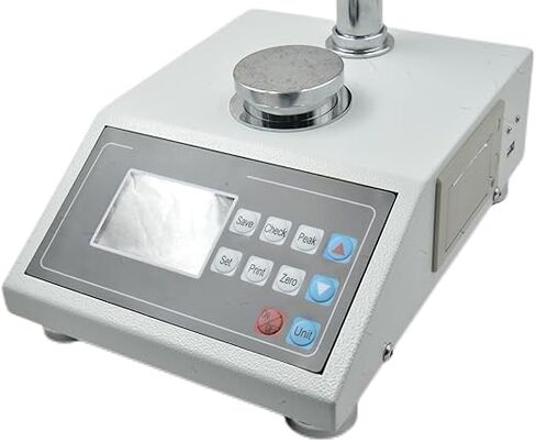 جهاز اختبار التوتر والضغط من اختبار الربيع الرقمي مع الحد الأقصى للاختبار تحميل 500N/ 50 كجم/ 110 رطل واجهة USB واجهة 3 وحدات التبديل N و LB و KG 99 مجموعة تخزين جماعي in Kuwait