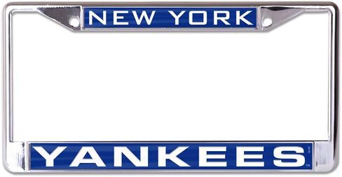 Wincraft MLB New York Yankees إطار لوحة ترخيص مرصع ، لون الفريق ، حجم واحد in Saudi Arabia