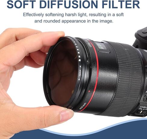 Patikil 43mm ND Filter ، متغير ND Lens ND2-ND400 مرشح كثافة محايدة قابلة للتعديل قابلة للتعديل in Kuwait