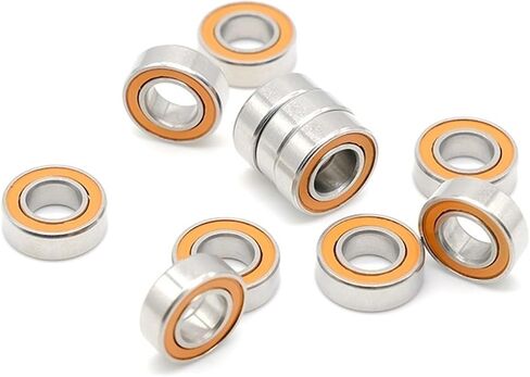 SMR126 2RS CB 6x12x4 MM (2PCS) Fishing Reel Stainless Steel Hybrid Ceramic Ball Bearing ABEC-7 LD SMR126 2RS CB in Saudi Arabia