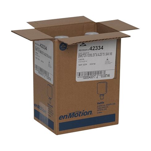 ENMOTION® Gen2 E3 E3 المرطب المرطب من موزعه موزع من قبل GP Pro (Georgia-Pacific) ، خالية من العطور ، زجاجتين لكل حالة in Saudi Arabia