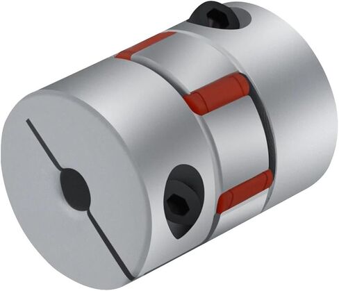 D20L30 Flexible Plum Clamp Coupler D20 L30 Shaft Size CNC Jaw Shaft Coupling 4/5/6/6.35/7/8/10mm 5mm 8mm D20L30 1Pcs(6x10) in Saudi Arabia