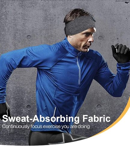 سماعات رأس رياضية للنوم من ASMRBAND، سماعات رأس للنوم للنوم الجانبي، سماعات رأس مع مكبرات صوت ستيريو عالية الدقة رفيعة للغاية مثالية للنوم واليوجا والأرق والسفر الجوي والتأمل in Kuwait