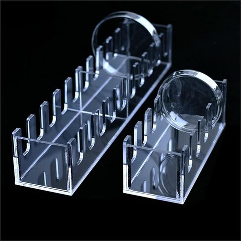 1PCS DIA Organic DIA 60/75/90/100/120/150MM PETRI DISH RACK PMMA Support Supplies (150 MMM 5Positions) in Saudi Arabia