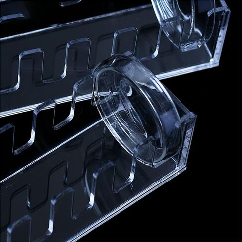 1PCS DIA Organic DIA 60/75/90/100/120/150MM PETRI DISH RACK PMMA Support Supplies (150 MMM 5Positions) in Saudi Arabia