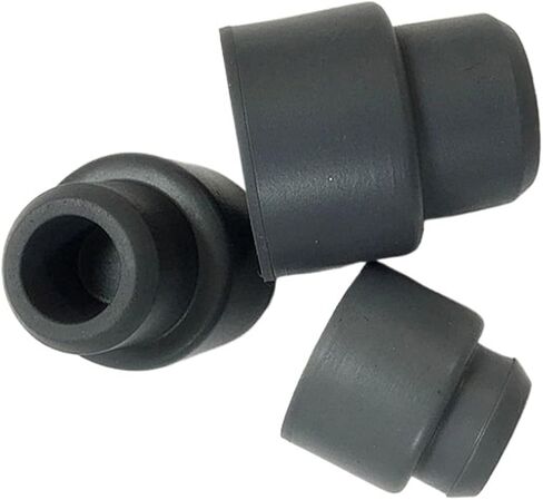Anti Mouth Butyl Rubber Stopper Plug 14#19#20pcs 50pcs 100pcs Laboratory Flask Stopper Reverse Rubber Cap (No.19 50pcs) in Saudi Arabia