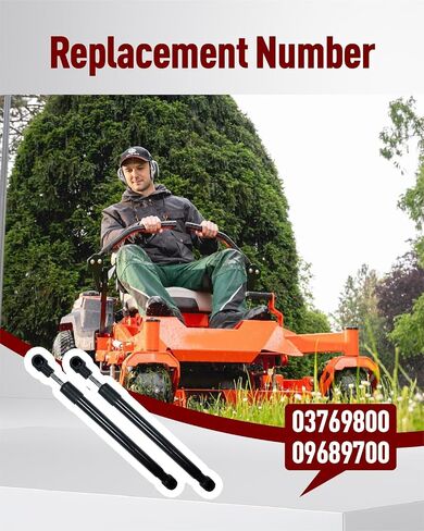 09689700 03769800 مانصفة صدمة التوجيه ملائمة لـ Ariens Zoom 1334 لـ Zenith 60 52 for Apex 60 52 48 for ZT HD 60 52 48 44 Pro Turn ZX 60 52 48 Pro Turn 60 52 48 ، 2pcs in Saudi Arabia