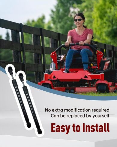 09689700 03769800 مانصفة صدمة التوجيه ملائمة لـ Ariens Zoom 1334 لـ Zenith 60 52 for Apex 60 52 48 for ZT HD 60 52 48 44 Pro Turn ZX 60 52 48 Pro Turn 60 52 48 ، 2pcs in Saudi Arabia