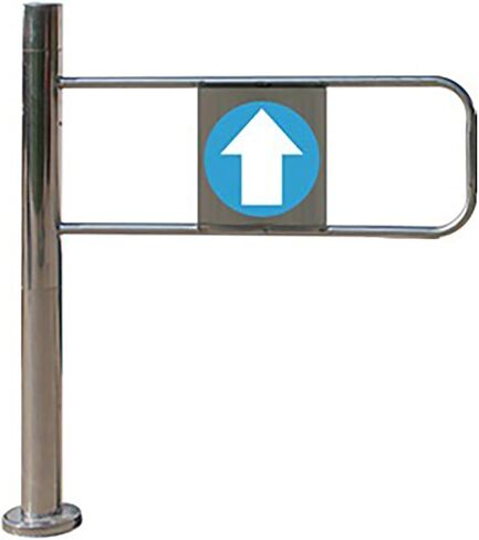 بوابة البوابة التي تم تحميلها في الربيع ، مدخل ممر مرور ، باب واحد ، باب ، بوابة إغلاق تلقائية لمدخل السوبر ماركت والمستودع (يمين) (50 × 97 سم) in Kuwait