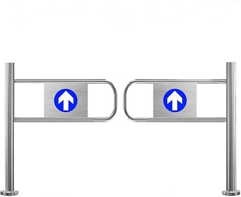 دليل المدخل في اتجاه واحد بوابة تأرجح تلقائي على نطاق واسع مع سلامة الفولاذ المقاوم للصدأ ، بوابة أرجوحة أمان محملة الربيع ، باب بوابة نقل المشاة المستودع ، المدخل in Kuwait