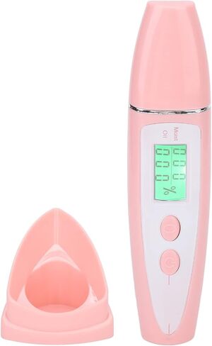 رقمية كاشف الجلد القلم الجلد اختبار الجلد محلل اختبار زيت الماء مع شاشة LCD عرض العناية بالبشرة محمولة قلم الكشف عن الجلد الرقمي للمنزل () in Saudi Arabia