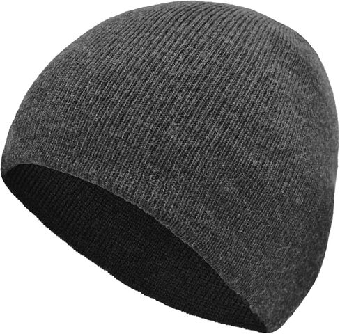 Zooron Beanie for Women Men قبعات شتوية عكسية للجنسين قبعة متماسكة من الجمجمة in Kuwait