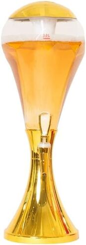 بيرج بيرج موزع 3L بيرة برج المشروبات مع LED مصابيح شينغ ملونة وموزع برج بيرة أنبوب ICE للمنزل الحزب Gameday Party Dispenser (اللون: 4) (7) (7) in Saudi Arabia
