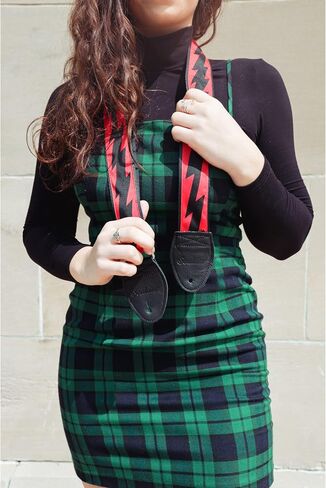 Souldier Handmade Fabric Bass Strap, 3 Inches Wide and Adjustable from 33" to 60", Made in the USA in Kuwait
