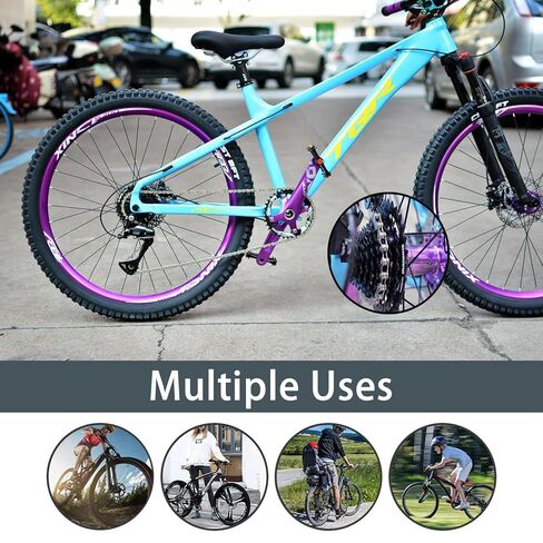 سلسلة دراجة 7 سرعات ، 1/2 × 11/128 بوصة ، 116 روابط ، بنية ، متوافقة مع Shimano/SRAM/Campagnolo in Saudi Arabia
