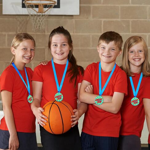 60 PCS ميداليات مطاطية عمل رائعة ، و 2 بوصة ميداليات جائزة المطاط بالجملة مع الشريط الفائز تشجيع مشاركة الفريق في جائزة جائزة الكأس التخرج in Kuwait