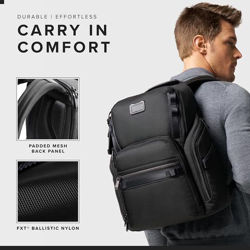 Tumi - حقيبة Search Search Alpha Bravo - حقيبة السفر والتنقل المحمول - تناسب ما يصل إلى 15 "شاشة - 17.0" × 14.0 "X 8.3" - الرصيف in Saudi Arabia