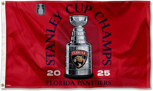 Wincraft Florida Panthers 2025 علم لافتة كأس ستانلي in Saudi Arabia