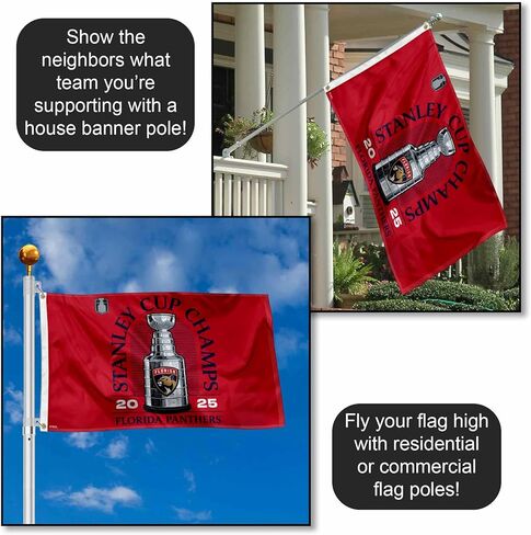 Wincraft Florida Panthers 2025 علم لافتة كأس ستانلي in Saudi Arabia