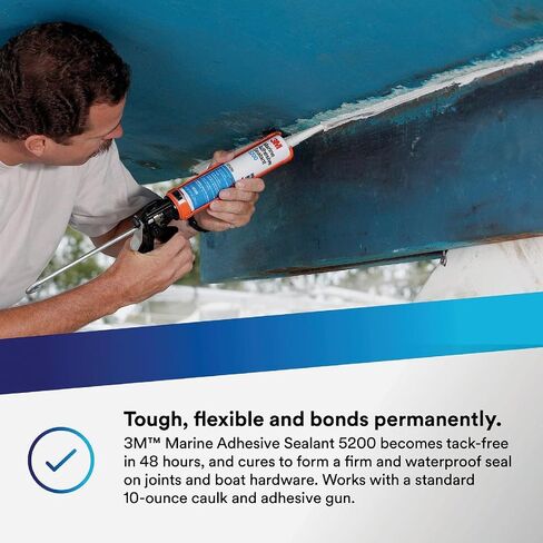 3M 05206 Marine Sealant Wht 1Oz12 in Saudi Arabia