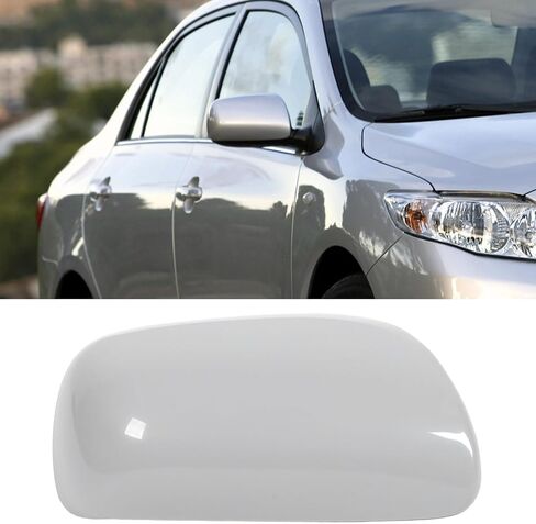Side View Mirror Cover, Side Mirror Covers, Niiyen Side Rearview Mirror Cover Scratch Resistant Stylish High Strength Exterior Door Mirror Caps for Vehicle (Left: 87945‑02910) in Saudi Arabia