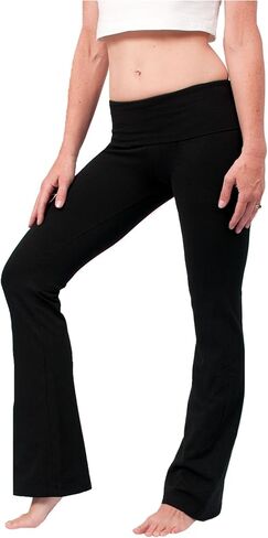 سروال اليوغا الذيل الثابت الذيل - الأسود (S ، أسود) in Kuwait
