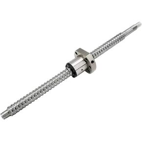 برغي الكرة الخطية المسمار جزء الكرة المسمار C7 SFS2020 مع شفة بكرة واحدة الكرة bk/bf15 نهاية Machined L1050-1400mm (1300mm) in Saudi Arabia