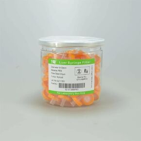 مرشح حقنة المختبر OD = 13 مم ، 0.80um ، مصنوع من PES ، 100pcs/pack in Kuwait