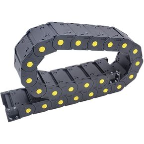 BIRAN 1-Meter Cable Drag Chain. Series of H25F.1.S-Sealing Type Open Both Side(150mm,25x100mm-FJT) in Saudi Arabia