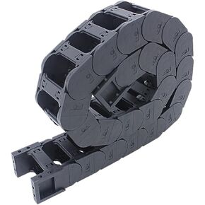 BIRAN 1-Meter Cable Drag Chain.Series of J30Q.1.S-Bridge Type Open of Both Side(55mm,30x38 mm-FJT) in Saudi Arabia