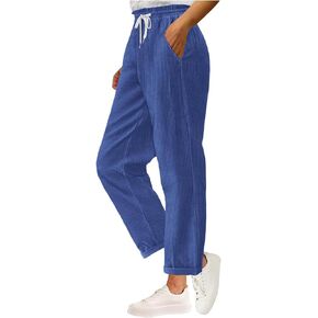 Women’s Wide Leg Sweatpants Casual High Waist Baggy Sweatpants Boyfriend Jogger Pants with Pockets Trousers in Saudi Arabia