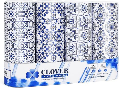 Car Tissue Holder with Facial Tissues Bulk,Travel Tissues, Round Tissue Box for Car, 4 Tubes Car Tissues with Lotion, Paper Towels Holder for car,Car tissues Cylinder in Saudi Arabia