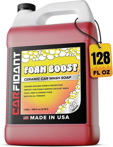 Foam Boost Off-Road & ATV Wash Soap – Heavy Duty pH-Balanced Car Wash for Trucks, UTVs, RVs & Dirt Bikes – Quick Rinse, No Residue – Works with Foam Cannons, Guns & Buckets – 64 fl. Oz. in Kuwait