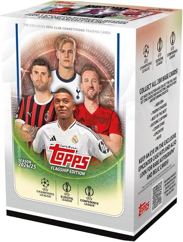 UEFA 2024/25 مسابقات Topps Club Box | 7 عبوات in Saudi Arabia
