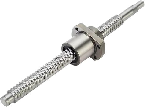 Linear Motion Ball Screw Precision Part Ball Screw Machined C7 SFE 2525 L550-1000mm with Flange Roller Single Ball Nut BK/BF End Machined for Part(800mm) in Saudi Arabia