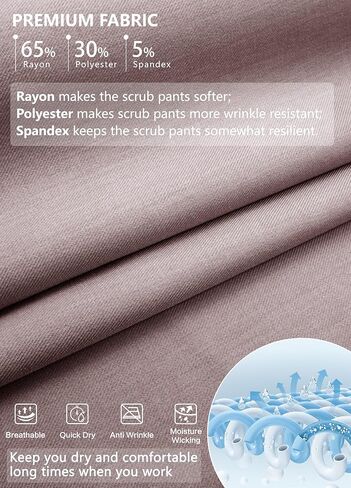 Straight Leg Scrub Pants Pewter in Saudi Arabia