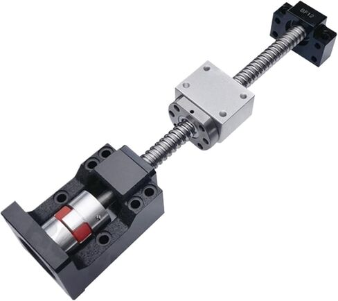 بطولة كرة محرك خطية ، الجزء C7 Ball Screw Kit SFU2505 L300-500mm مع صامد واحد+BF20+DSG25H+اقتران+HM20-86 MOTOR MOTOR لجزء الطابعة ثلاثية الأبعاد (500 مم) in Saudi Arabia
