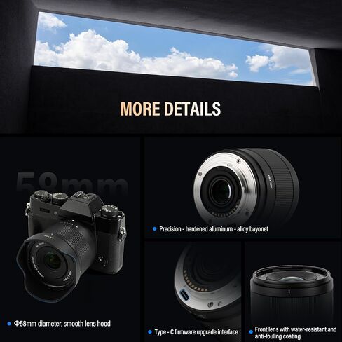 فيلتروكس عدسة تركيز تلقائي 85 ملم F1.8 STM بفتحة كبيرة باطار كامل متوافقة مع نيكون Z-Mount Z7Ⅱ Z6 Z6 Ⅱ Z5 Z50 in Kuwait