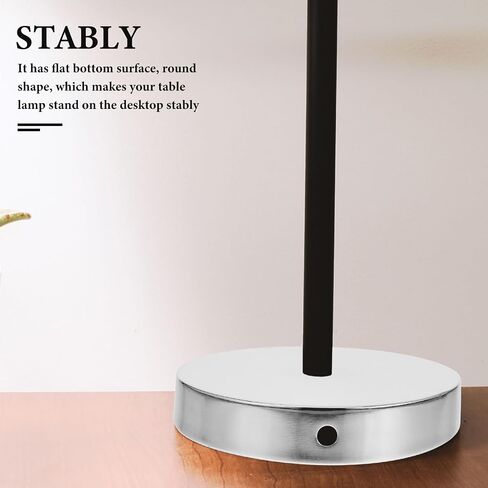 VOSAREA Round Table Lamp Base Iron Lamp Base Weight Loader Floor DIY Light Parts Accessories for Home Decor Floor Round Desktop in Saudi Arabia