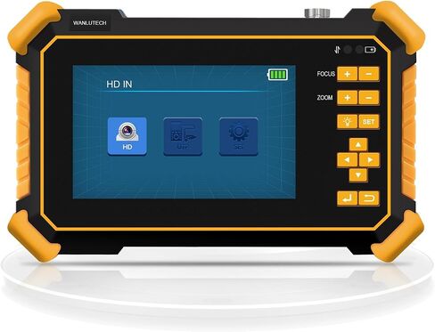 شاشة HDMI صغيرة محمولة 7 انش HD 1080P VGA بشاشة صغيرة LCD HDMI 1024x600 مدخل HDMI/VGA/AV مع سماعات وجاك سماعة اذن in Saudi Arabia