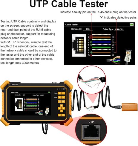 شاشة HDMI صغيرة محمولة 7 انش HD 1080P VGA بشاشة صغيرة LCD HDMI 1024x600 مدخل HDMI/VGA/AV مع سماعات وجاك سماعة اذن in Saudi Arabia