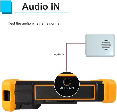 شاشة HDMI صغيرة محمولة 7 انش HD 1080P VGA بشاشة صغيرة LCD HDMI 1024x600 مدخل HDMI/VGA/AV مع سماعات وجاك سماعة اذن in Saudi Arabia