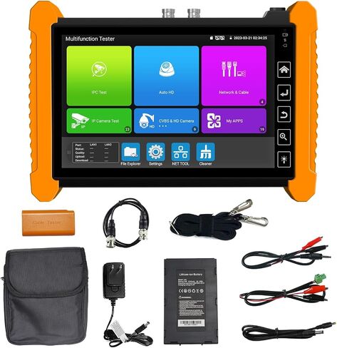 7 inch Portable Small HDMI Monitor HD 1080P VGA Monitor,Small LCD HDMI Monitor Mini Screen 1024x600,HDMI/VGA/AV Input Mini Monitor,with Speakers Earphone Jack in Saudi Arabia
