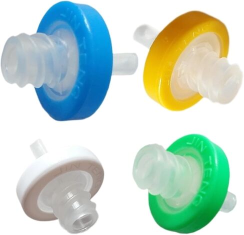 100pcs/Lot Lab Material Nylon/PES/PTFE MILLIPORE DIAPHRAGM FILTER 13 مم 25 مم مع حجم المسام 0.22UM/0.45UM/0.8UM (13 مم 0.8UM NYLON6) in Saudi Arabia