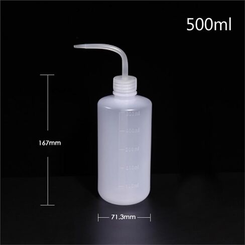 All kinds of LDPE Plastic Washing Bottle Colored Plastic Folding Elbow Squeeze Washing Bottle Laboratory Equipment(500mL SideMouth10pcs) in Saudi Arabia