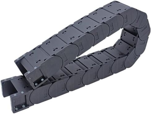BIRAN 1-Meter Cable Drag Chain Series of J45F.1.S-enclose Type Both Side Opening(100mm,45x125 mm) in Saudi Arabia